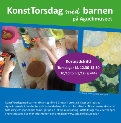 KonstTorsdag med barnen